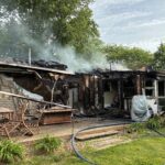 Fire in Unincorporated Plainfield Renders Structure Uninhabitable, No Injuries Reported 