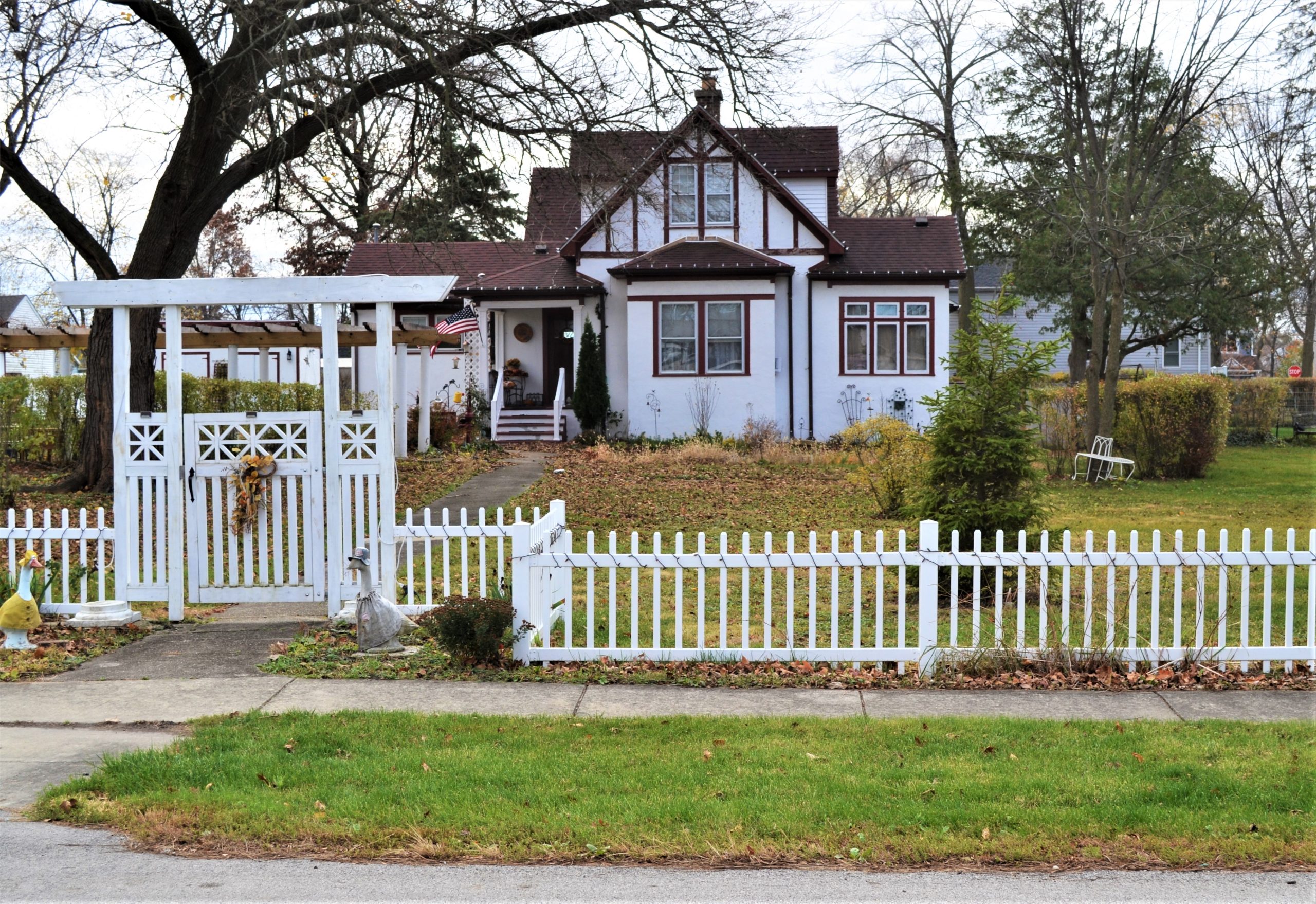 If the 1920s-era English Tudor Style Fuerst-Blue House in Monee is approved for landmark status, it would be the first private residence there with the prestigious landmark designation.(Photo by Karen Haave)