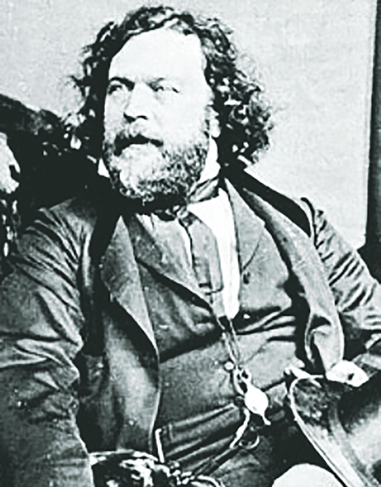 Bull Run Russell tried to hunt prairie chickens near Wilmington and was arrested for hunting on the Sabbath.