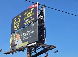Billboard for Proud Boys hate group removed in southern Illinois after public pressure