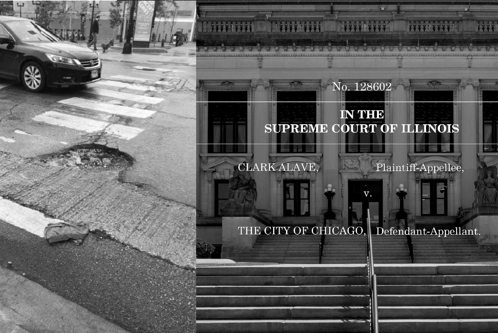 Illinois Supreme Court rules Chicago not liable for pothole on street not ‘intended’ for cyclists