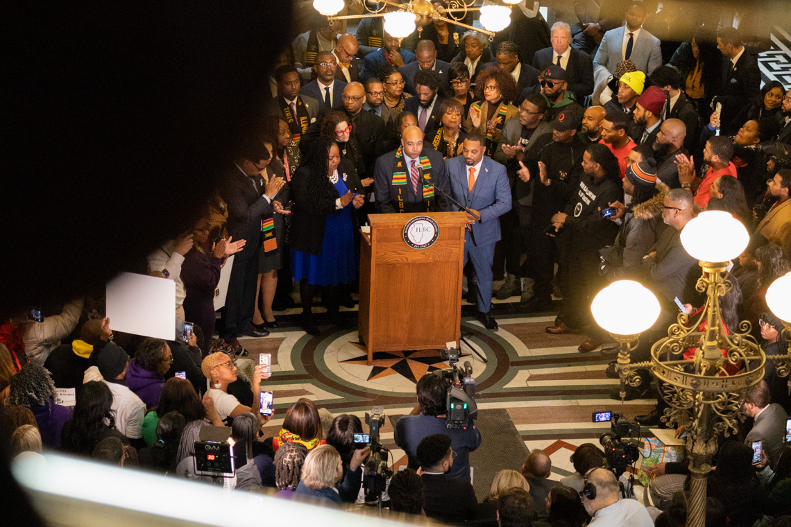 Black, Latino lawmakers criticize Pritzker’s proposed budget