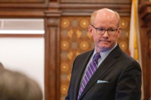 Elections board deadlocks on $10M fine for Senate President Don Harmon