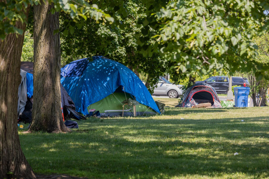Housing funding cut in Illinois budget as homelessness increases