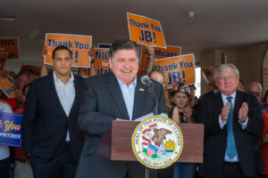Pritzker sticking to proposal to fully fund pensions