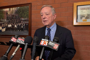 Durbin defends shutdown vote, says it wasn’t coordinated with Schumer