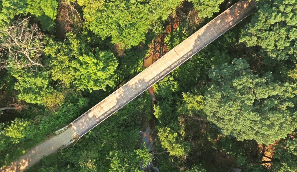 LGBTQIA+ individuals are invited to celebrate Pride Month with a Community Pride Stroll to the Bridge at the Forest Preserve District of Will County’s Plum Creek Nature Center in Crete Township on June 26. (Forest Preserve photo | Chad Merda)