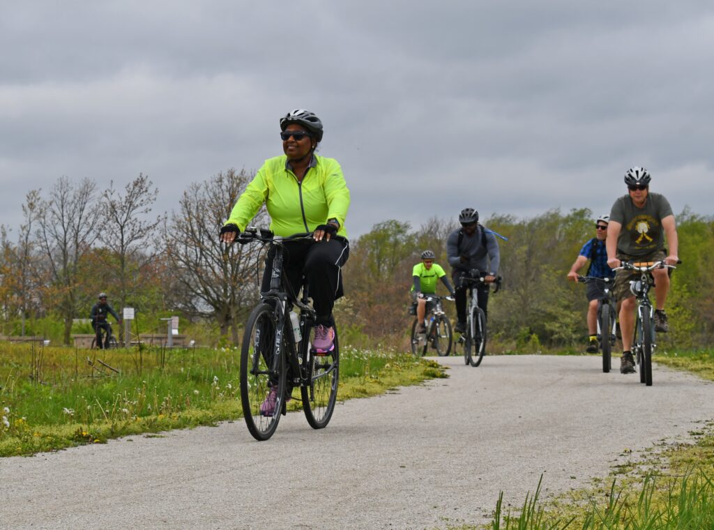Biking - Forest Preserve - 2024 Learn bike safety and maintenance tips at the Forest Preserve District of Will County’s Spring Biking Kickoff With REI on April 12 at Prairie Bluff Preserve. (Forest Preserve photo)
