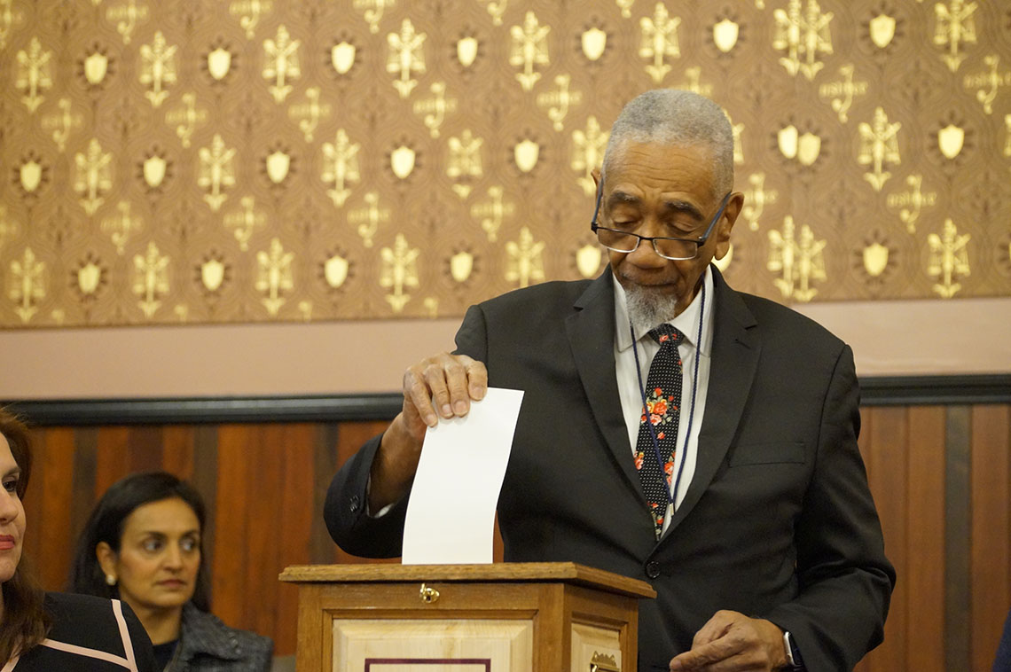 Electors cast official votes for president