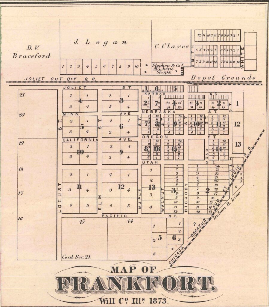 City-Frankfort Frankfort, back in the days of growing pains.
