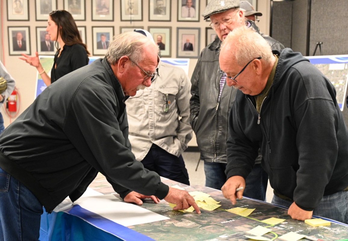 Wilmington resident Roy Surdej who lives near the proposed widening is concerned it will cause even more truck traffic through what is a residential area. (Photos by Stephanie Irvine)