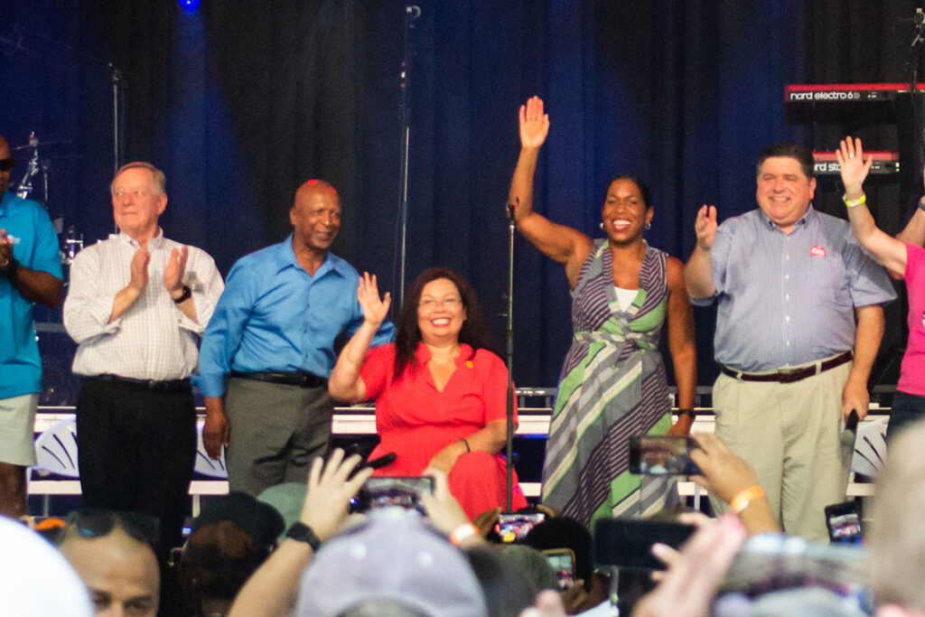 Duckworth endorses Lt. Gov. Stratton for U.S. Senate seat to replace Durbin Duckworth endorses Lt. Gov. Stratton for U.S. Senate seat to replace Durbin