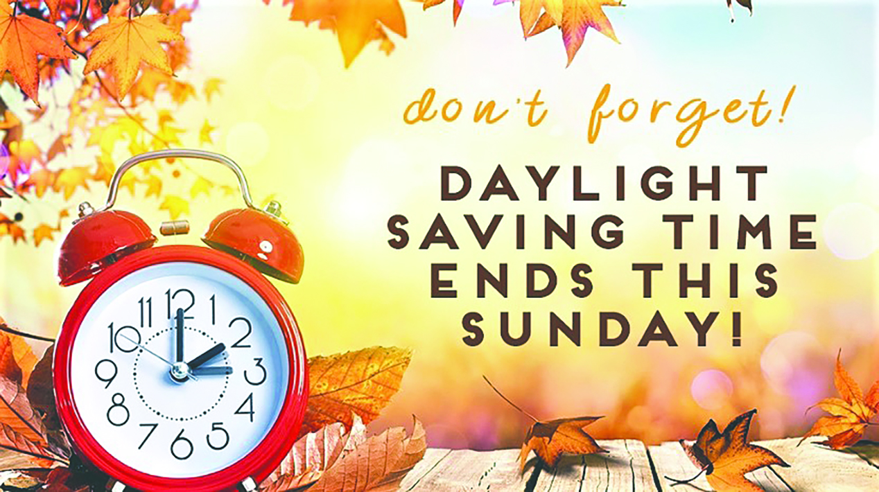 Daylight Saving Time Ends; Time to Test, Inspect and Replace Life