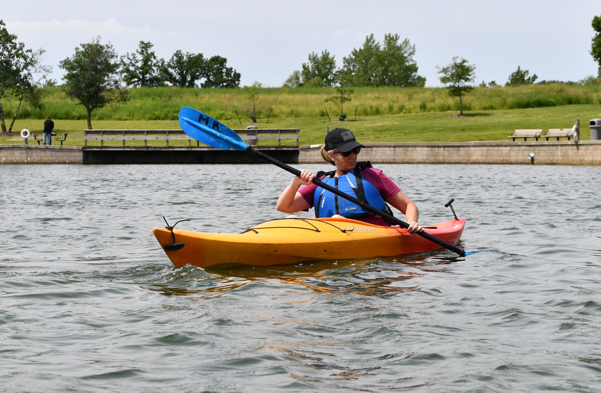 Teens or adults can sign up for a kayak challenge in July offered by the Forest Preserve District of Will County at Monee Reservoir. (Forest Preserve photo)