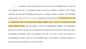 States say paperwork tied to $10B funding freeze is an intentionally ‘impossible task’