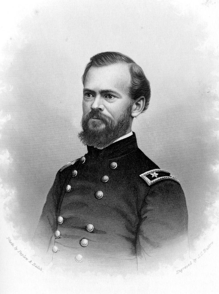 James Birdseye McPherson, who commanded the 100th during the Battle for Atlanta