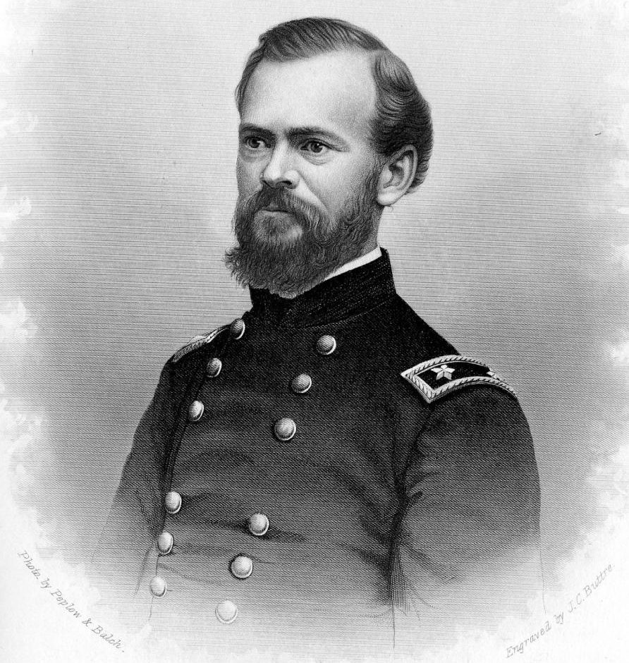 James Birdseye McPherson, who commanded the 100th during the Battle for Atlanta