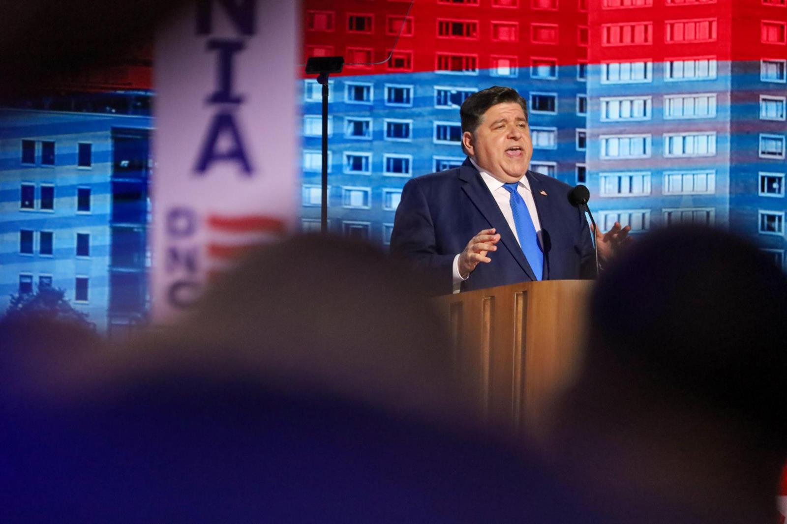 In primetime DNC speech, Pritzker leans into role of benevolent billionaire