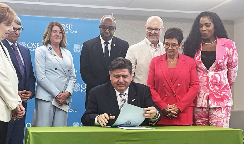 Pritzker signs health care legislation