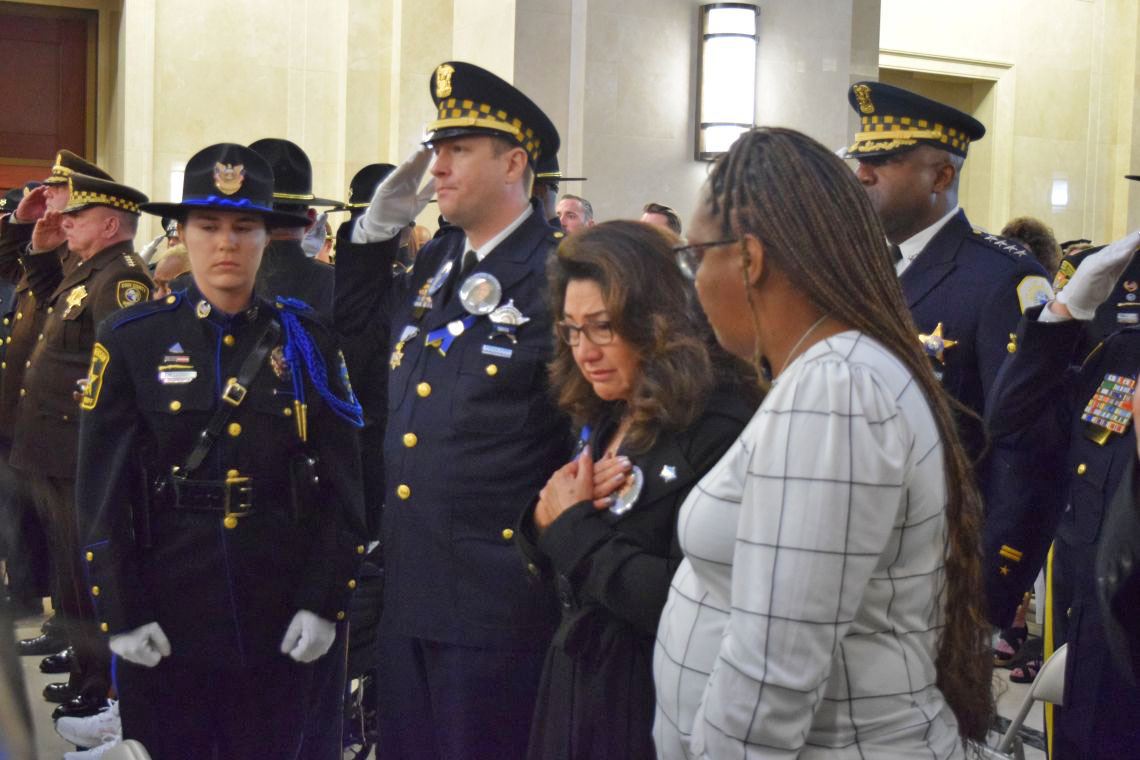 ‘Never asked to be a part of this somber club’: Illinois honors fallen police officers