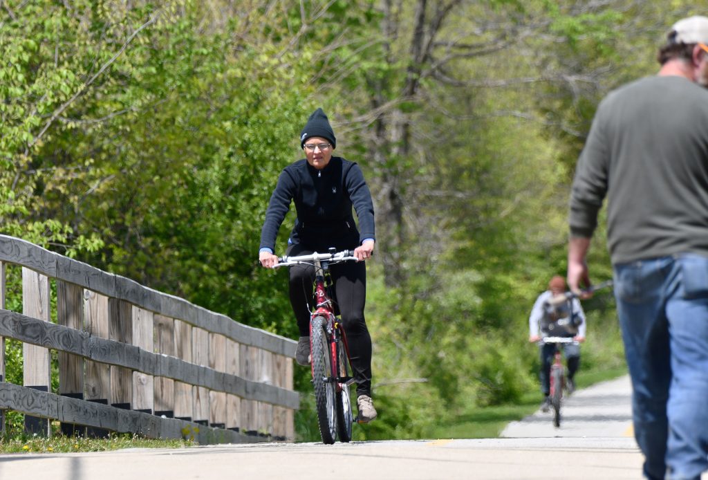 Get ready to Cruise the County with the Forest Preserve District of Will County starting March 1. Bike four designated trails before May 31 to earn a giveaway. (Photo by Forest Preserve staff | Chad Merda)