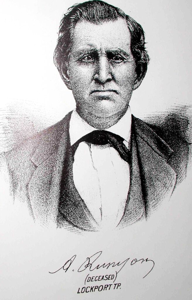 Armstead Runyon, one of the earliest settlers in Will County