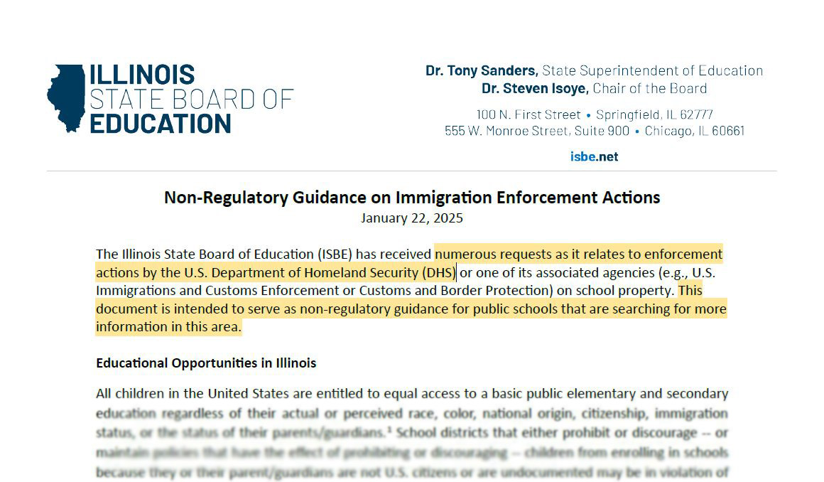 Illinois schools prepare for immigration enforcement