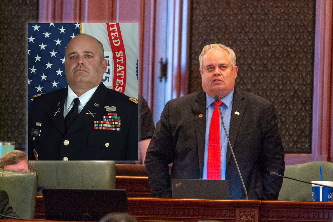 Republican picked to chair Illinois House veterans committee ‘overwhelmed with emotions’