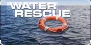 Joliet Police and Fire Rescue Man from DesPlaines River