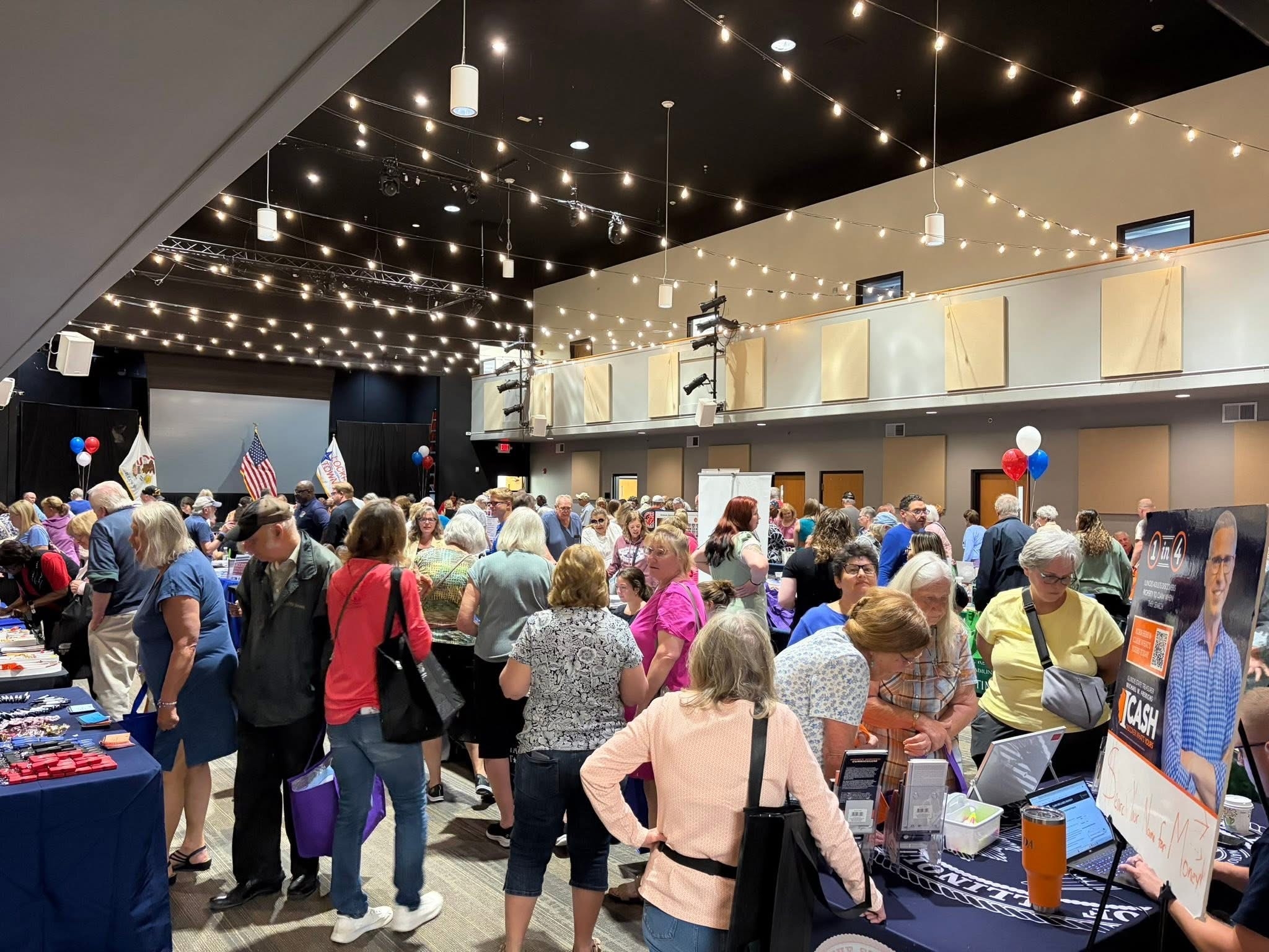 More than 600 people attended this year's Lockport Township Senior Fair.