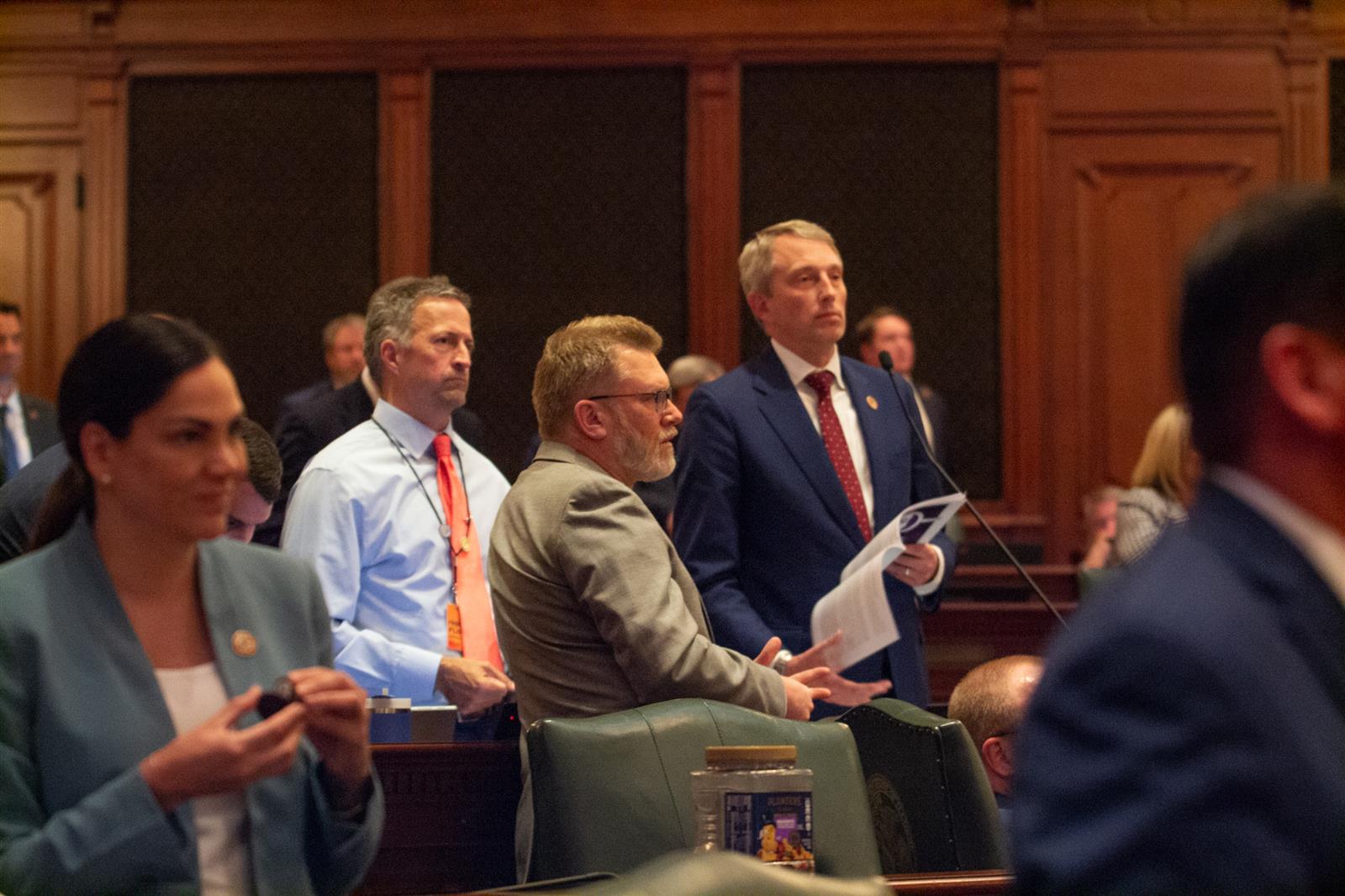 Once again working through the night, lawmakers finalize $53.1 billion budget