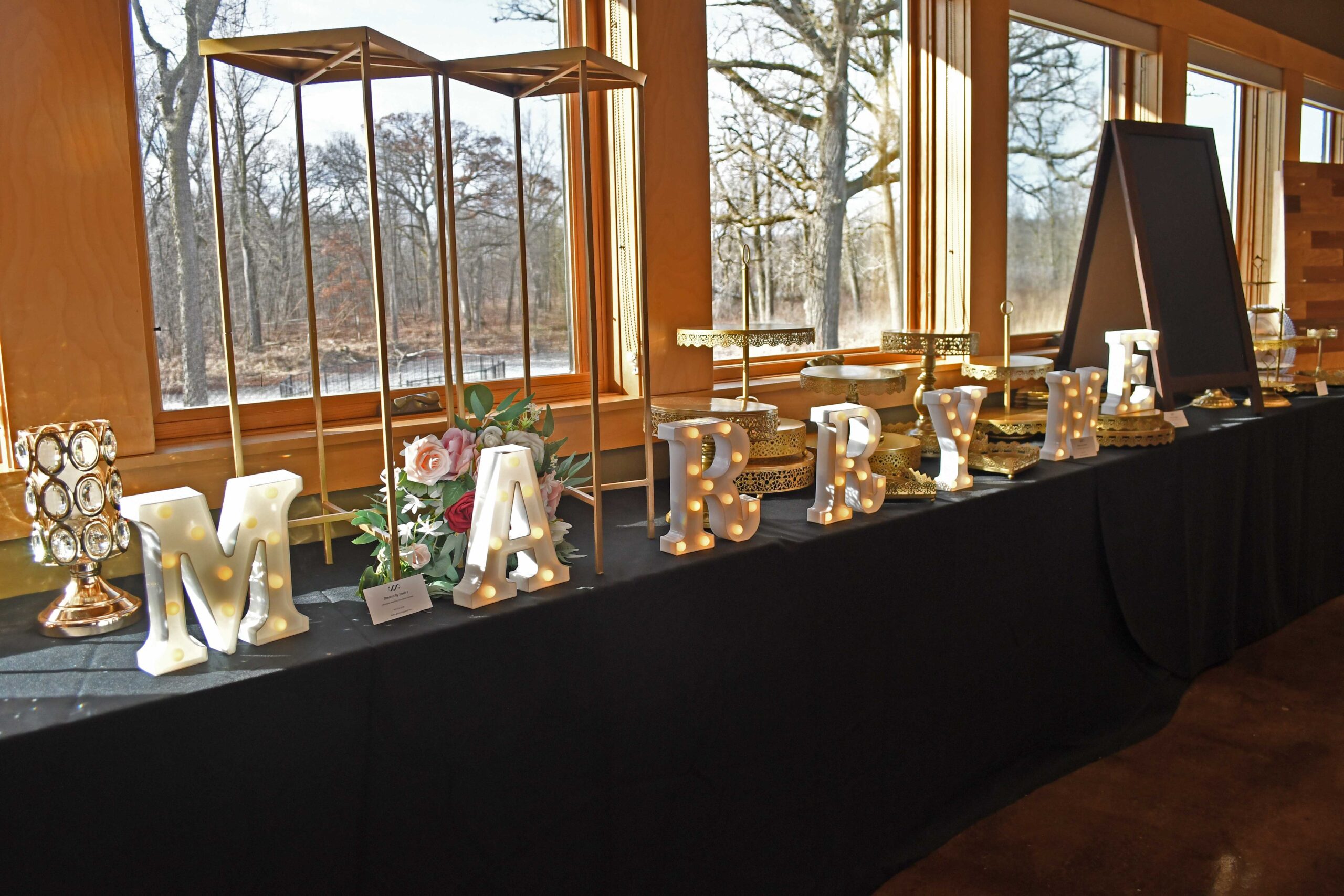 Discover one of the best wedding event sites in Will County during a Wedding Open House on Feb. 7 at the Forest Preserve District of Will County’s Four Rivers Environmental Education Center in Channahon. (Forest Preserve photo)