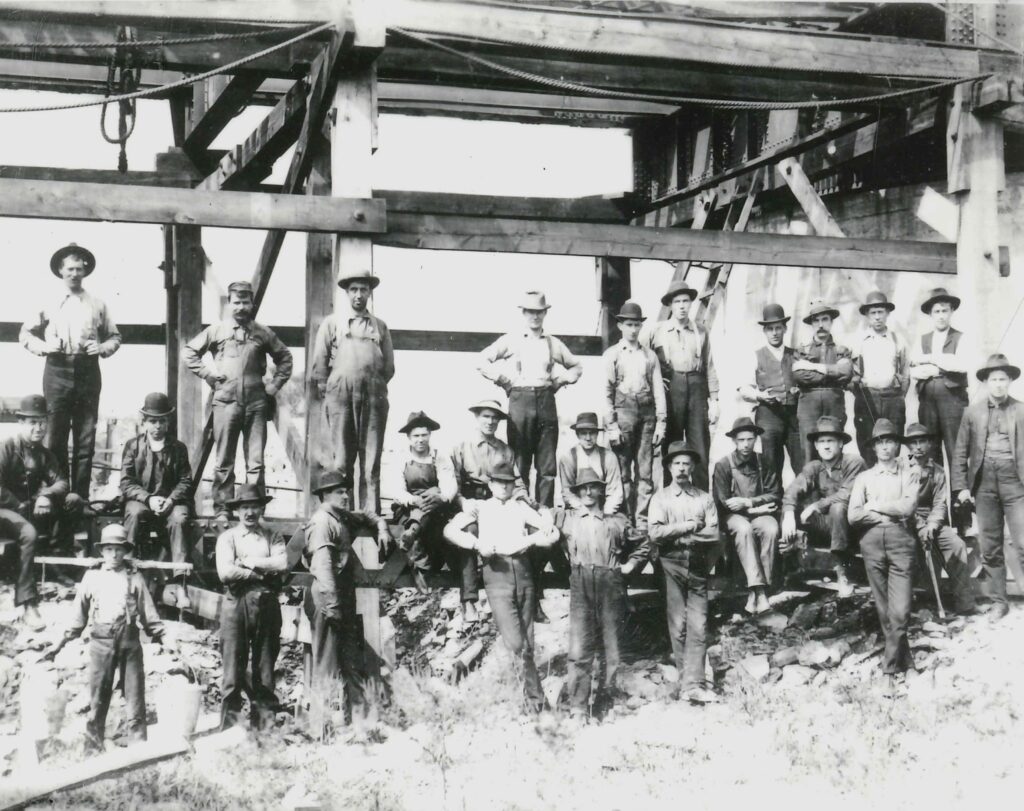 bigditchmen Digging the Sanitary and Ship Canal was tough work, and so was the job of The Ditch Police to keep them in line when necessary.