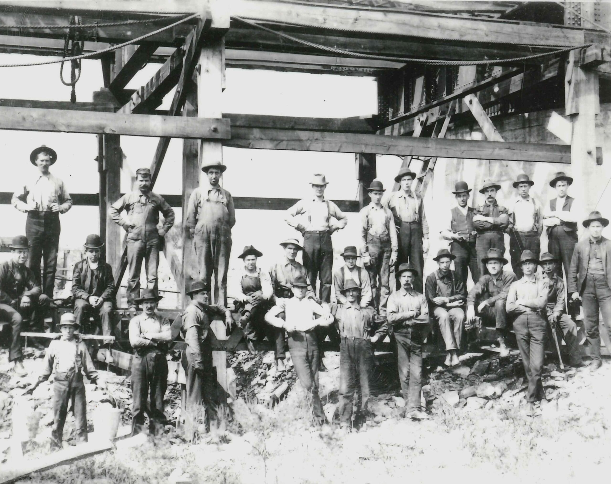 Digging the Sanitary and Ship Canal was tough work, and so was the job of The Ditch Police to keep them in line when necessary.