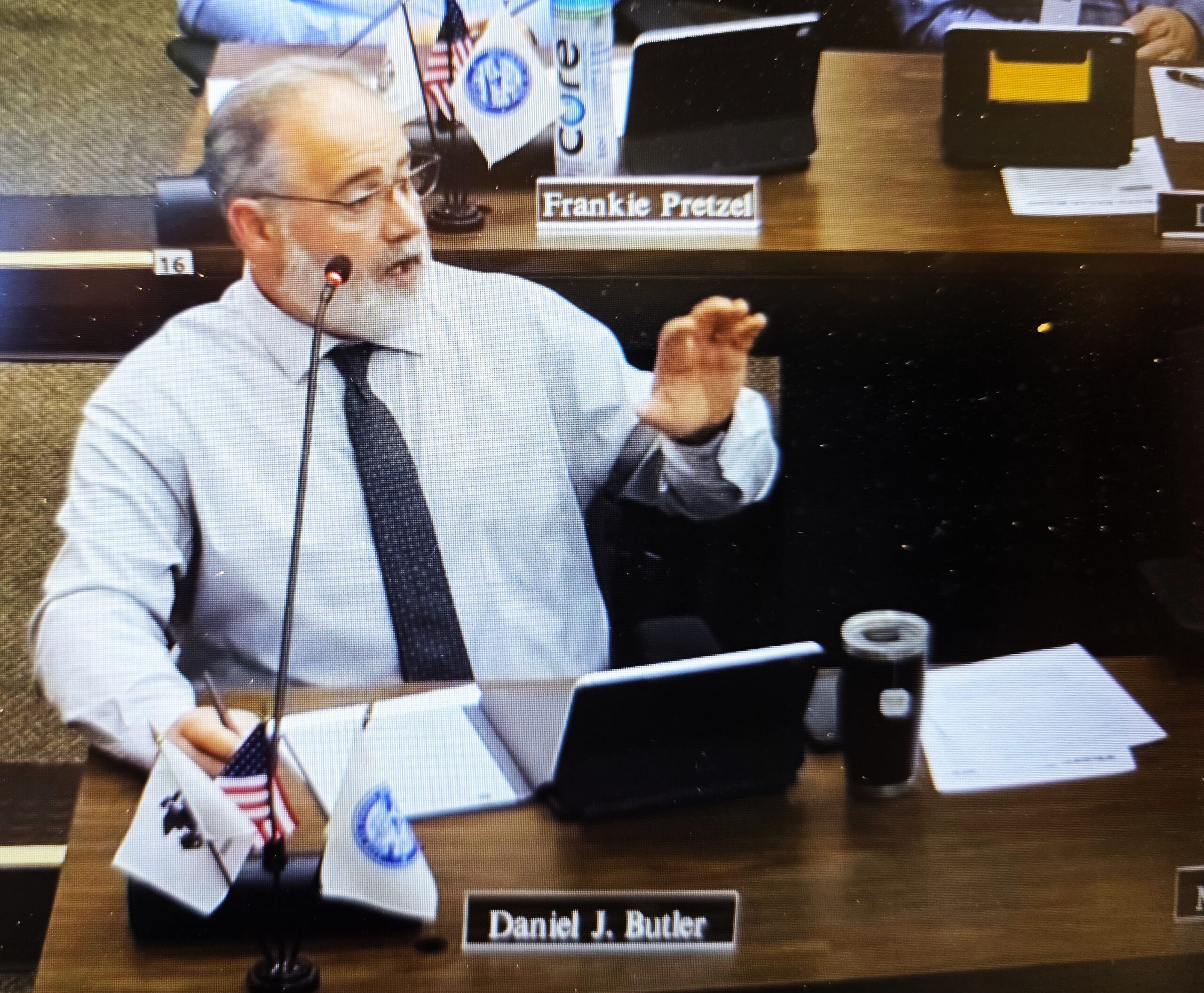 Will County Board Member Dan Butler, R-Frankfort, was an adamant opponent of recommending approval of the 6,100-acre Pride of the Prairie solar farm.