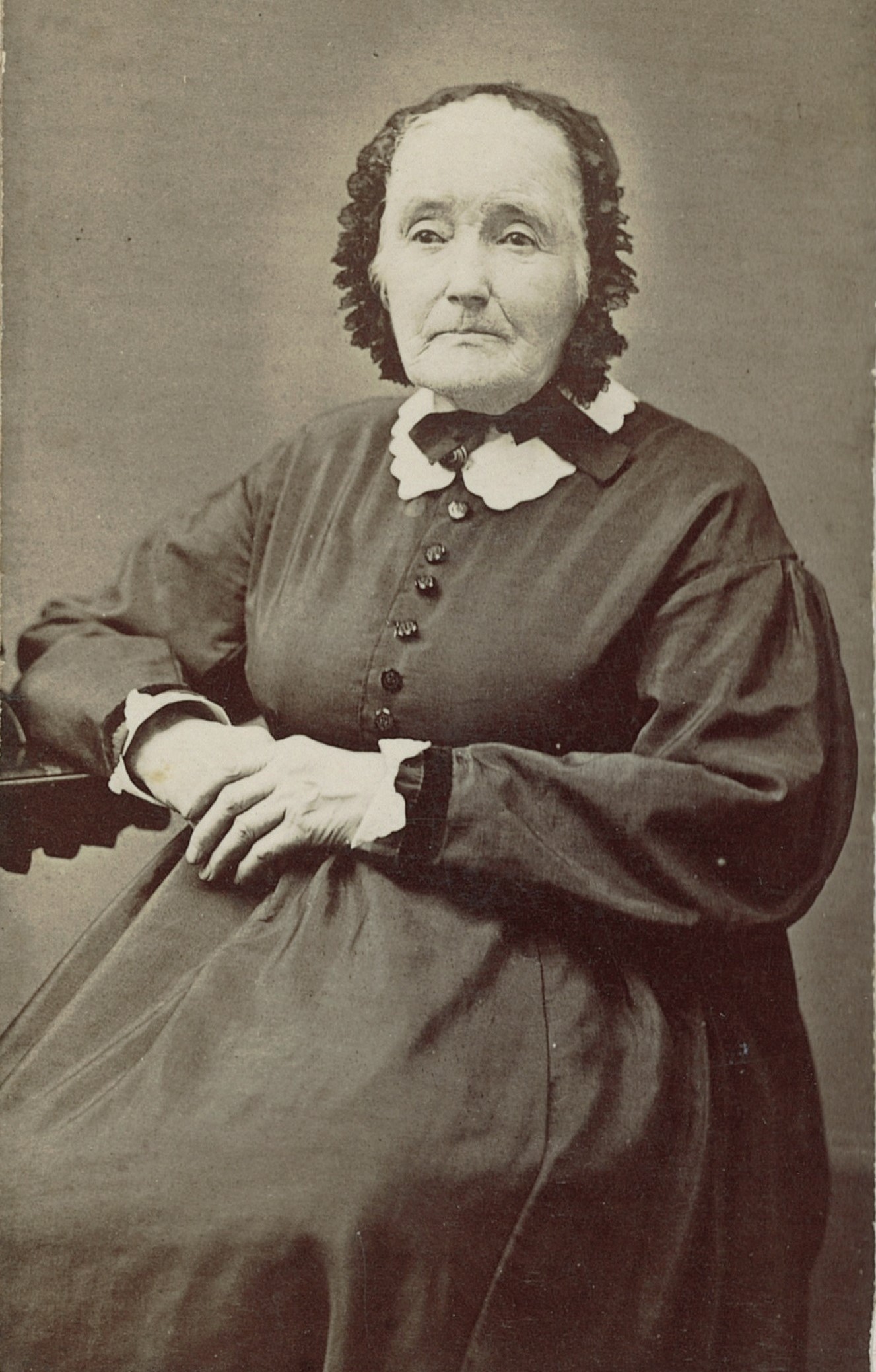 Eva Thatcher Ritchey, who fled with her husband and family to Fort Dearborn during the Black Hawk War.