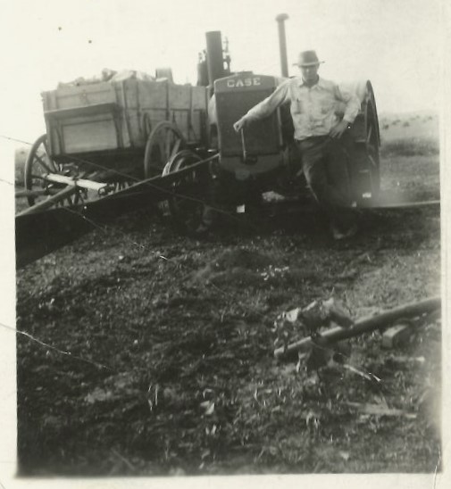 Corn picking was a lot different 80-some years ago. Kathy Forsythe shares this photo of her father, David, picking corn with a Case steel wheel tractor in 1932 on the farm on Old Chicago Road Elwood. When the government took his farm and others for the Arsenal, they moved to Manteno to farm.