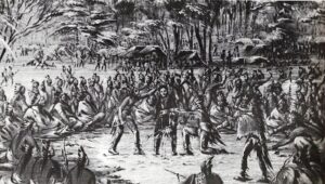 Wiped out, the peaceful Illinois Tribe