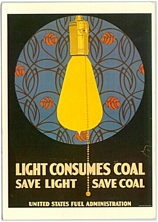 light consumes coal light consumes coal