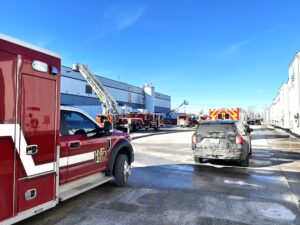 Structure Fire Contained at Berens Drive Facility