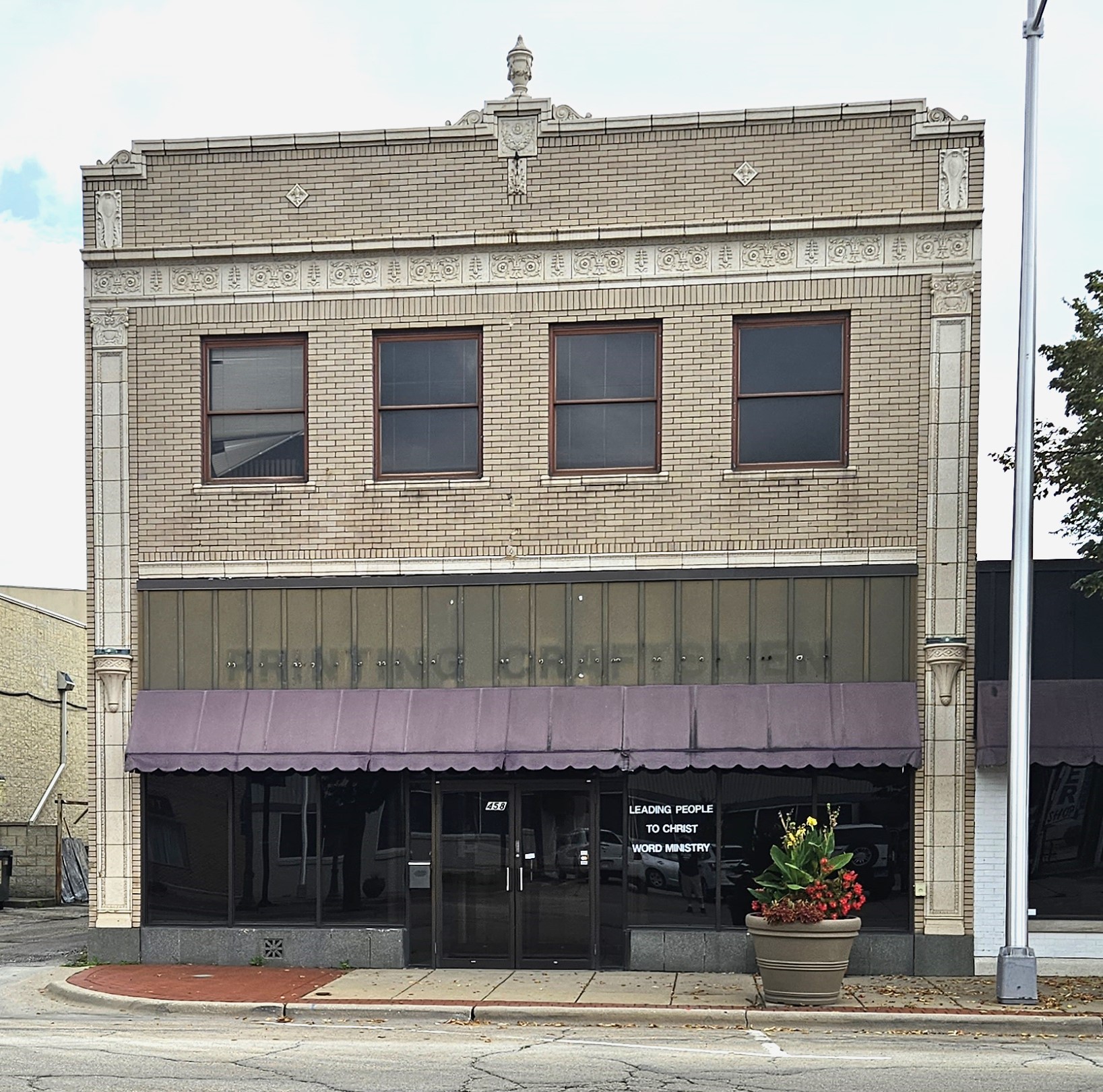 Farmers Weekly Review has had many homes in the past 102 years, including an office in this building at 458 Chicago St., Joliet. Once the home of Peterson Printing, then Printing Craftsmen, the building still shows the faded lettering of the now-closed business. Publisher Michael Cleary remembers going to that office with his dad, Pat Cleary, the Line-O-Type machines and the soda machine where he would buy a bottle of Dr. Pepper. No matter from where, or how, we're here to serve the Will County community.