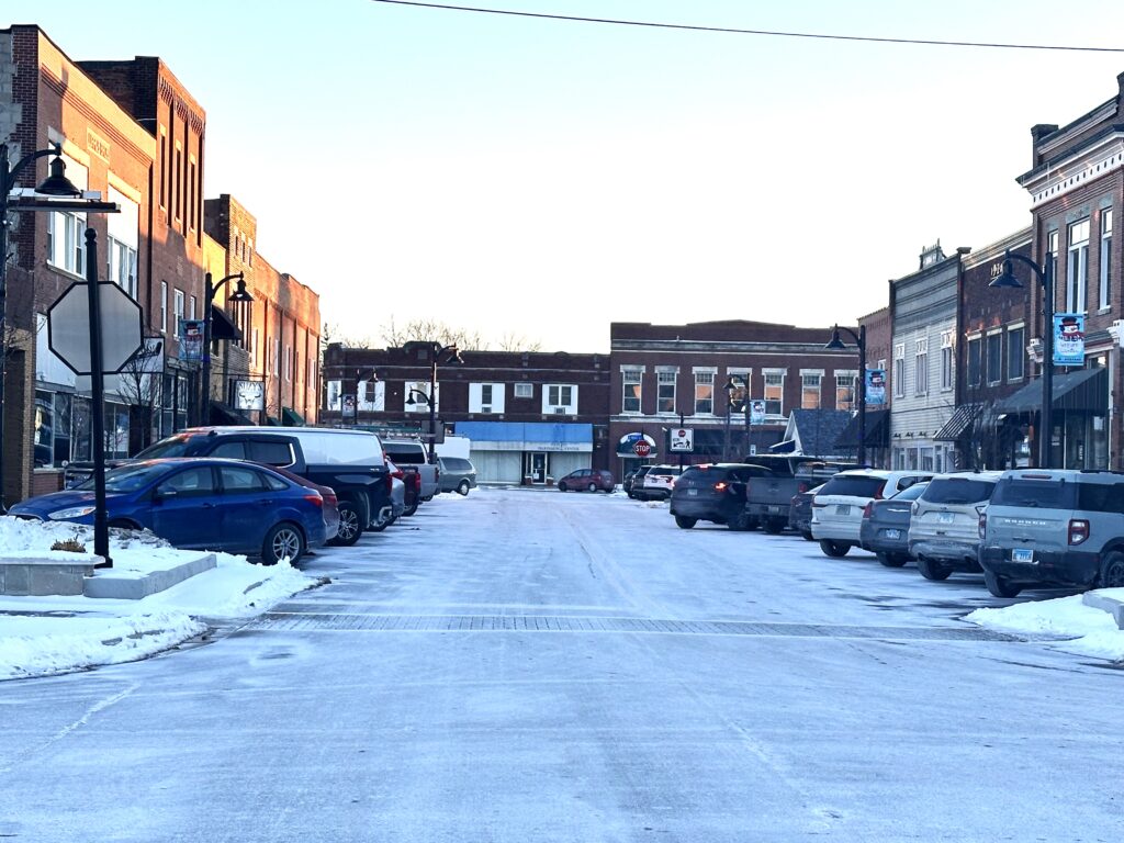 Peotone's Downtown area could be designated a historic district if village officials approve the plan. (Photo by Andrea Arens)
