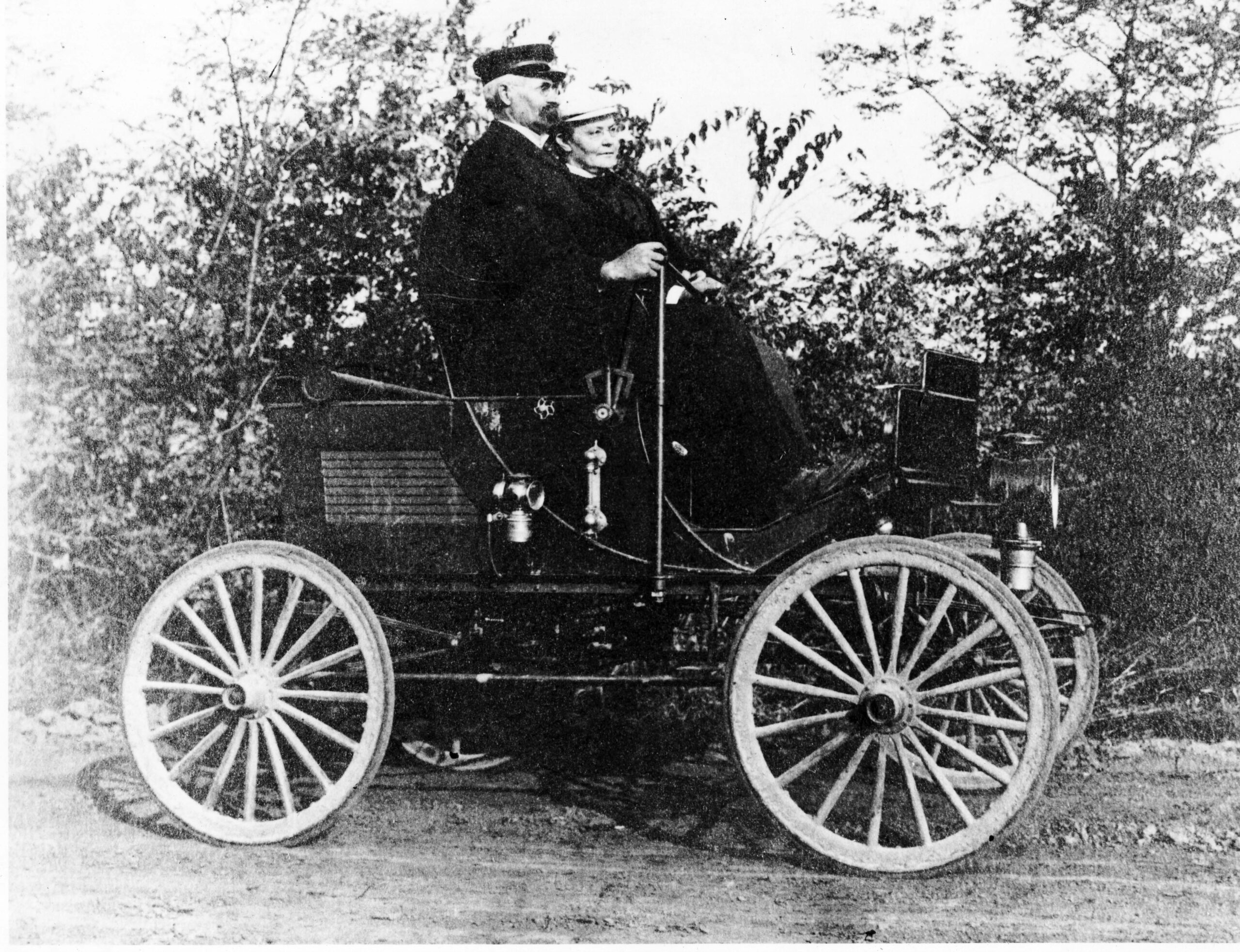 Myron and Helen Quackenbush get set to take a spin in the automobile he built, the first one in Crete, in 1903. Myron was a blacksmith and machinist. He made, repaired and supplied all sorts of farm equipment and parts to the local farmers and businesses in Crete. Thanks to the Crete Area Historical Society for sharing this cool picture. Want to see your old pics in here? Send 'em, along with the description, including the people, date and place.