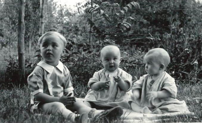 Where it all began. Here's a photo of the Seggebruch children taken in an orchard from around 1909: Fred's on the left, Marie is in the middle and Millie is on the right.