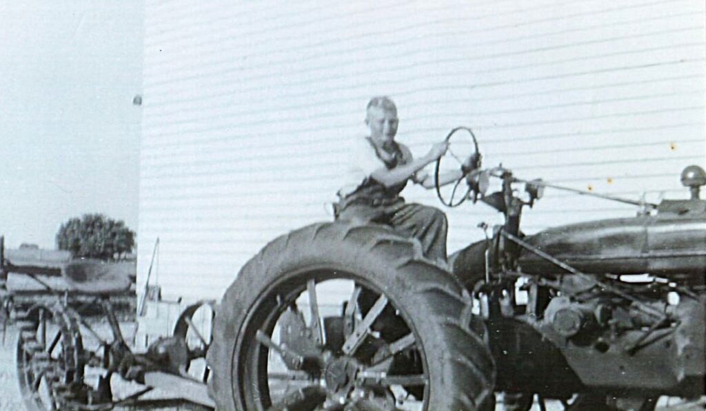 Yeah, they start 'em early on the farm, and the Seggebruch Farm in Crete was no different.