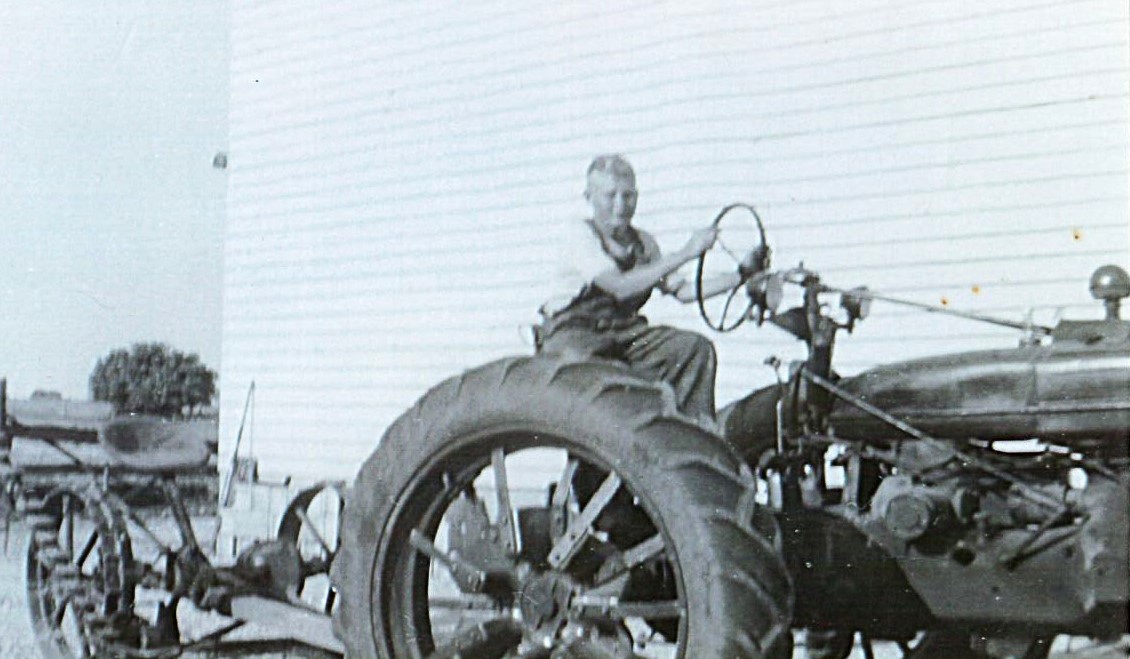 Yeah, they start 'em early on the farm, and the Seggebruch Farm in Crete was no different.