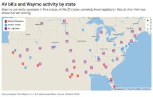 Waymo begins testing in Chicago as bill seeks to legalize autonomous vehicles